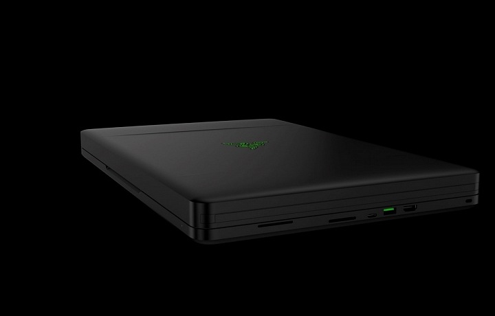 Notebook Razer, zavřená podoba