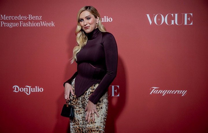 Zorka Hejdová na Mercedes-Benz Prague Fashion Weeku 2025