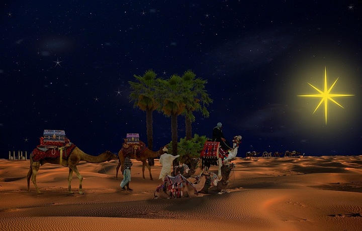 Tři krále vede jasný svit komety