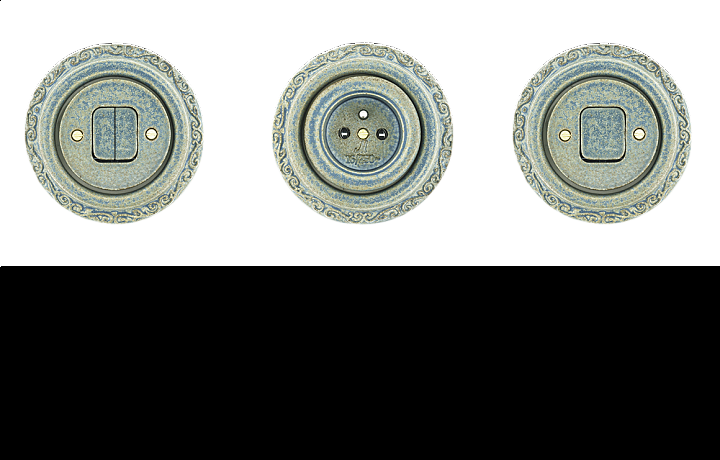 Retro zásuvky a vypínače Mulier