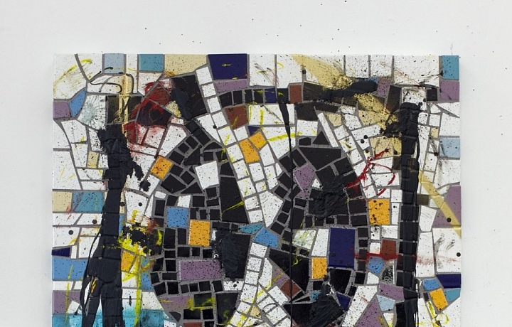 Rashid Johnson Untitled Broken Men, 2018 David Kordansky Gallery