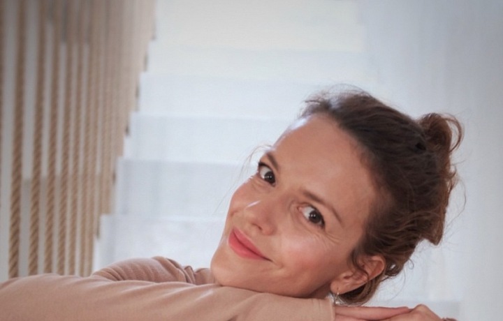 Andrea Růžičková s vlastní fotografií.