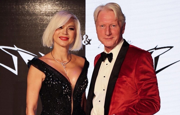 Ladislav Špaček s módní návrhářkou Natali Ruden.