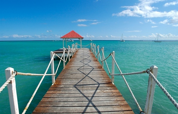 Romantický ostrov Guadeloupe