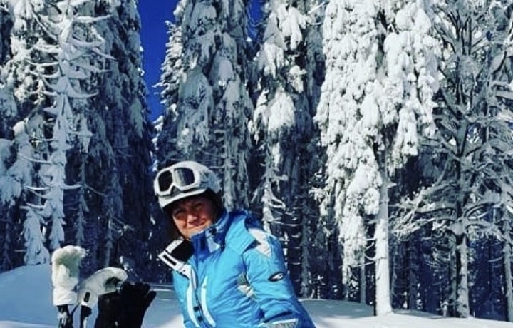 Alena Schillerová má ráda lyžování