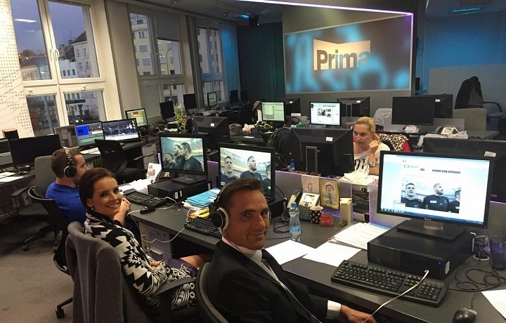 Roman Šebrle už pět let uvádí zprávy na Primě.