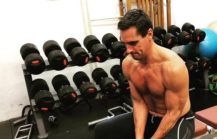 Roman Šebrle je i ve 45 letech hordou svalů.