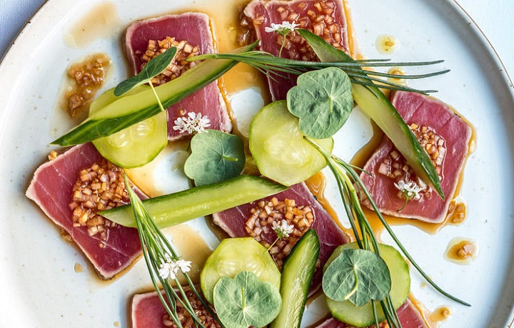 Sexy Fish. Tuňákové sashimi 