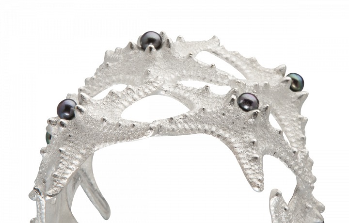 Kolekce Frutti di Mare, Starfish pearl, náramek na ruku 