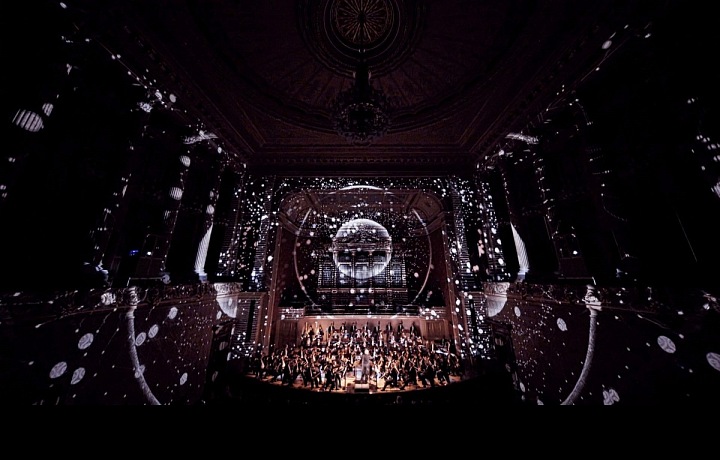 Videomapping v Rudolfinu