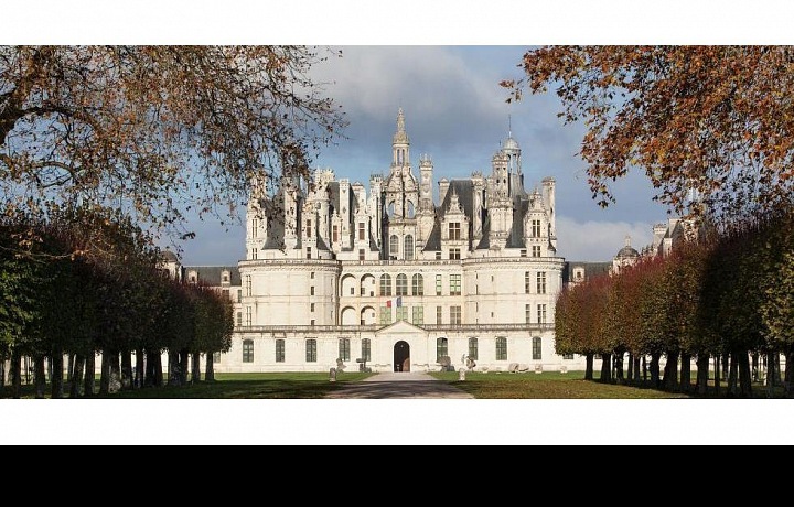 Impozantní zámek Chambord