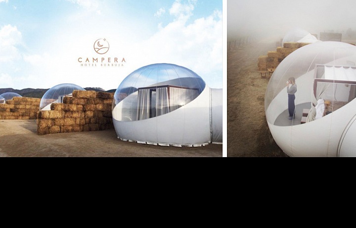 Campera Hotel a jeho bubliny