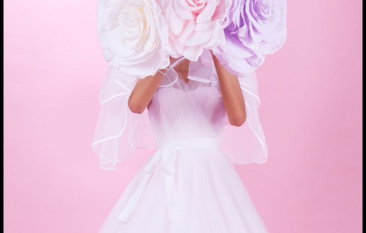 Luxusní a sladké svatební boty od Sophie. 