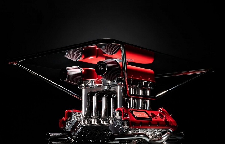 Ferrari 360 hlavy a sání 