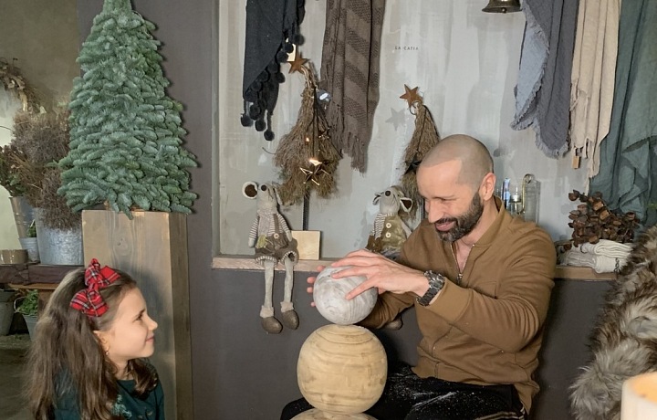 Robo Opatovský s dcerou Hankou.