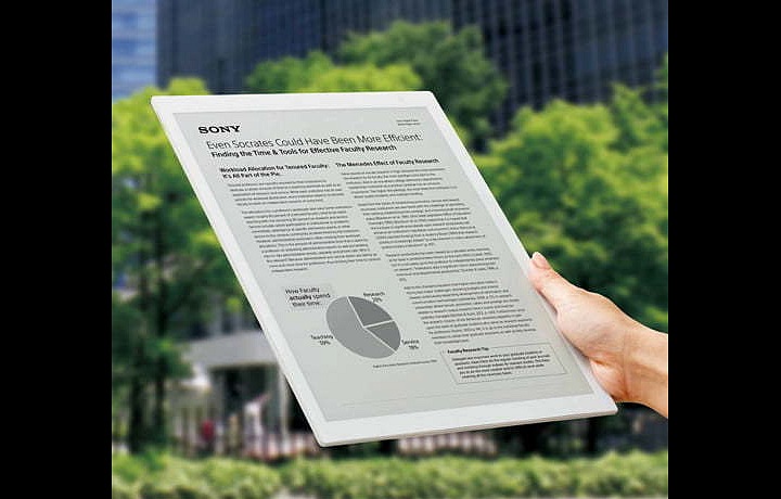 Sony e-ink notes DPT-RP1