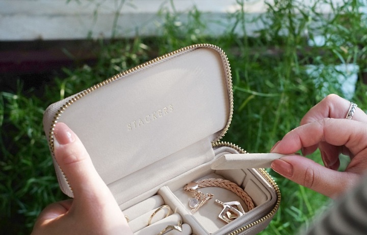 Jewelry box Stackers, travel size