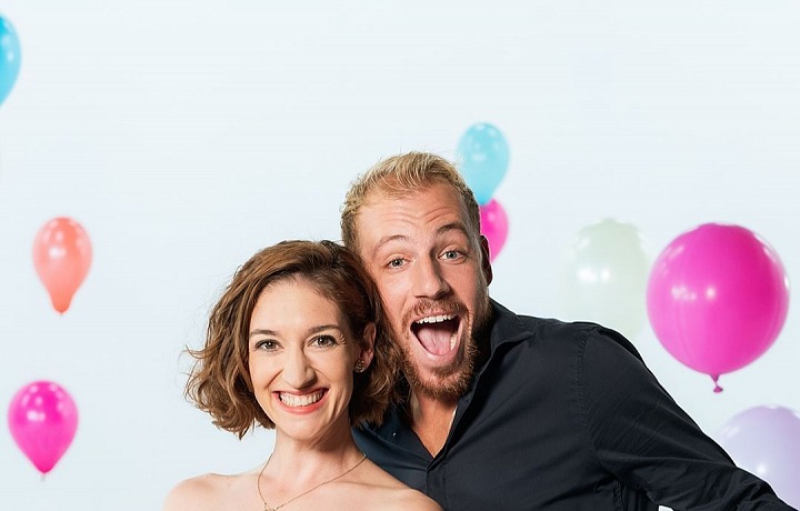 Herečka Marta Dancingerová a Martin Prágr