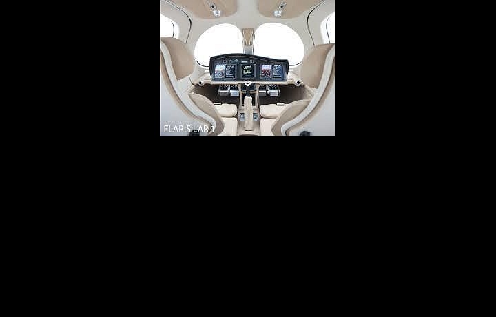 Nádherný interiér letadla