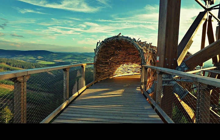 Stezka v oblacích Dolní Morava