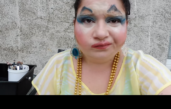 Sejroška baví internet šíleným líčením. 