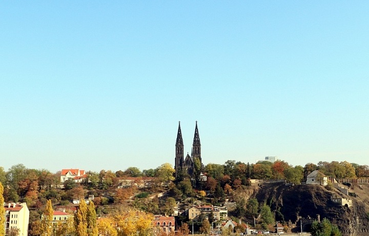 Výhled na Vyšehrad