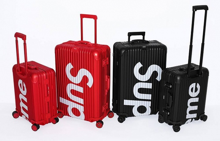Cestovní kufry Rimowa x Supreme