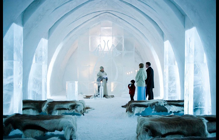 Swedish Ice Hotel – Jukkasjärvi, Švédsko