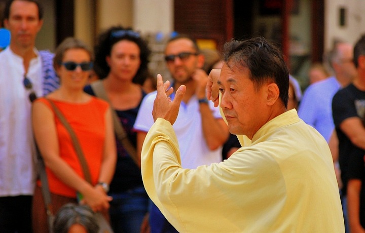 Taiči ve veřejném prostoru