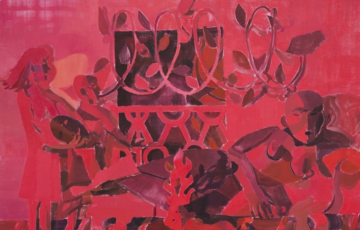 Jakub Tomáš, z výstavy Stromolezec