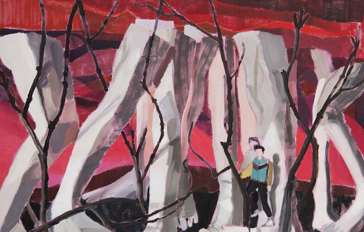 Jakub Tomáš, z výstavy Stromolezec