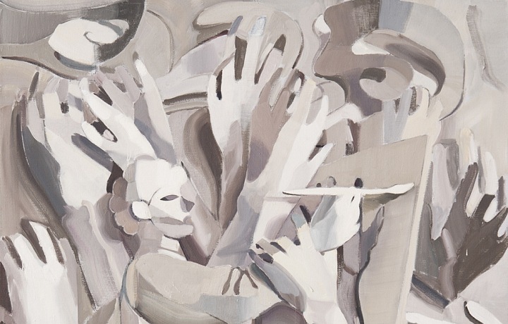 Jakub Tomáš, z výstavy Stromolezec