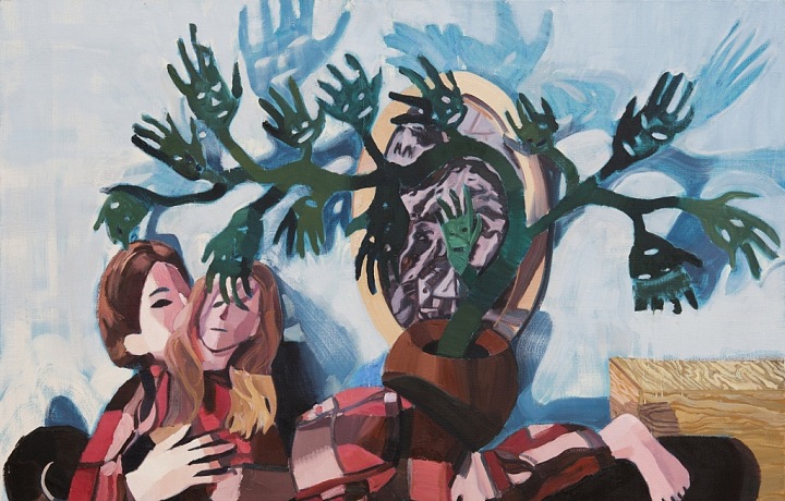 Jakub Tomáš, z výstavy Stromolezec