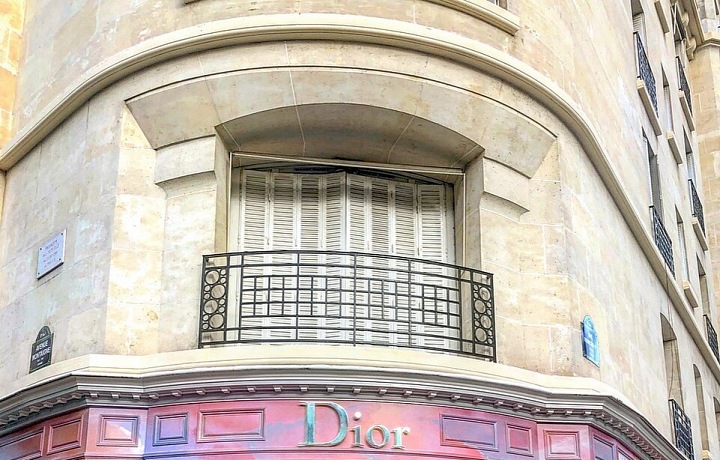 Butik Dior na Avenue Montaigne.