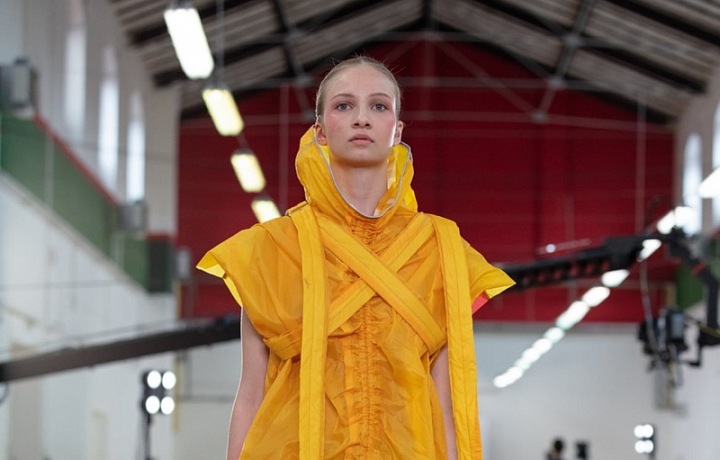 Model z ateliéru Univerzity Tomáše Bati. 