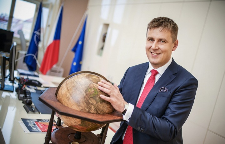 Ministr zahraničí Tomáš Petříček