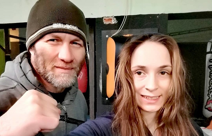 Muž jejího života - trenér Ladislav Erdélyi.