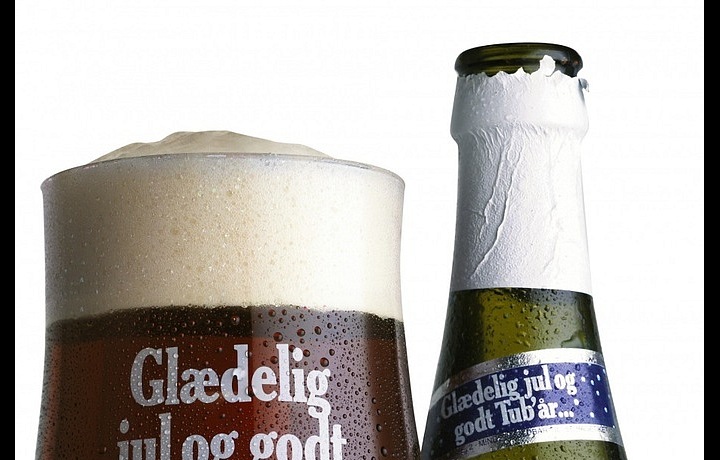 Typické vánoční pivo Julebryg