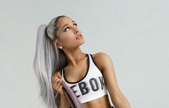 Ariana Grande v kampani pro Reebok