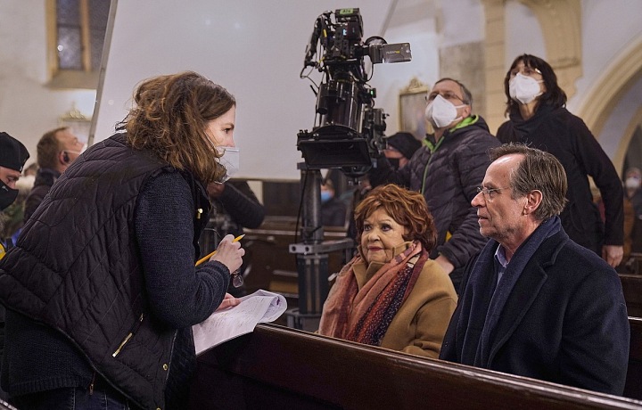 Karel Roden s Jiřinou Bohdalovou