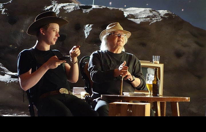 Vladimír Mišík se svým synem Adamem.