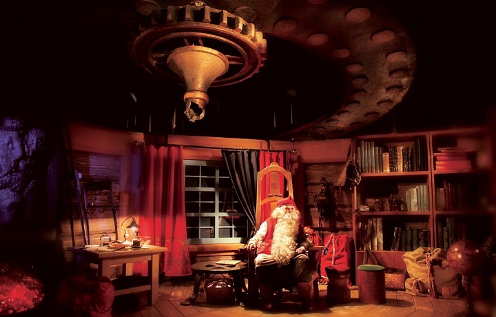 Tady bydlí Santa Claus!