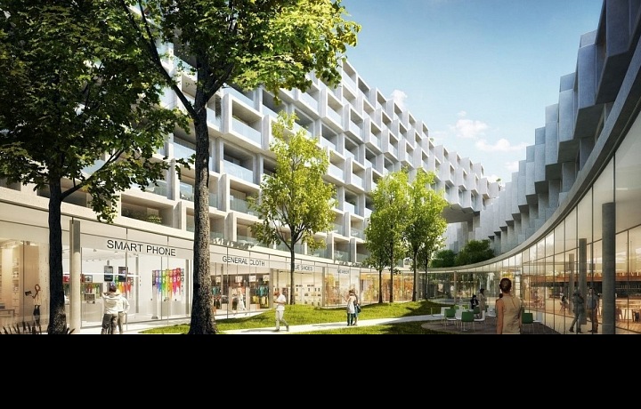 Vizualizace projektu, vnitroblok