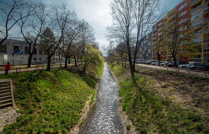 Botič ve Vršovicích