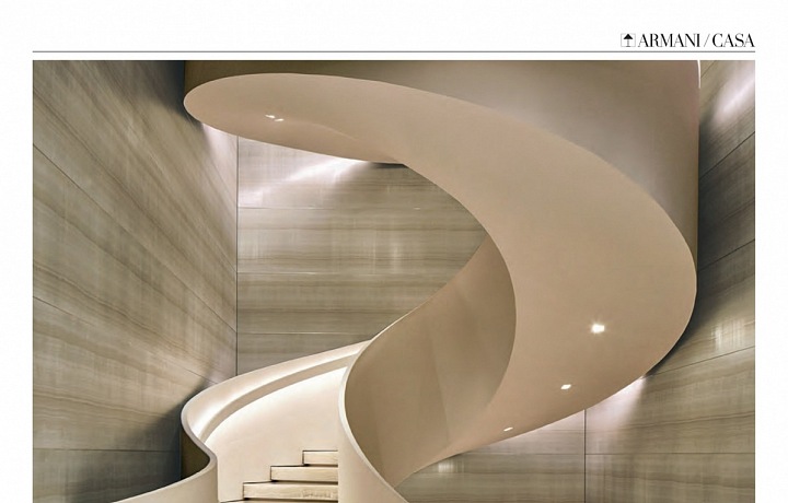 Armani Casa představuje luxusní trendy styl.