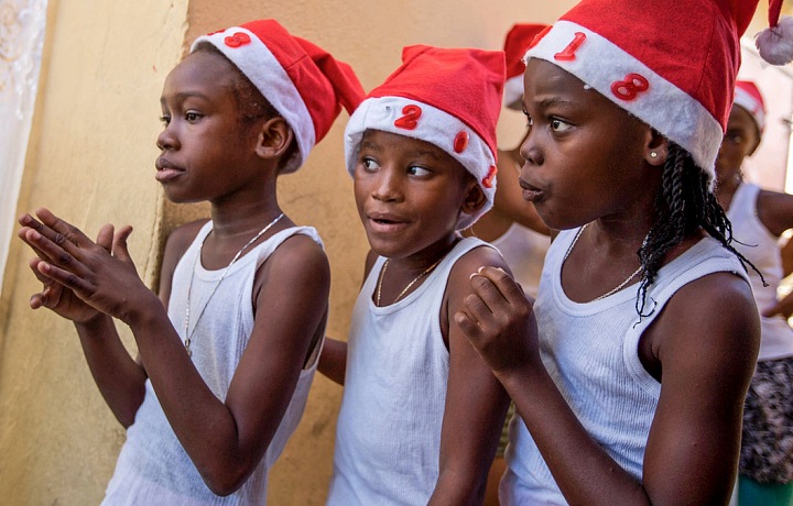 Komercializace Vánoc je zde minimální