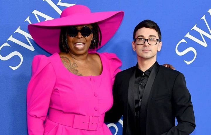 Whoopi Goldbert a Christan Siriano