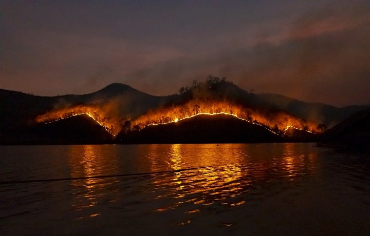 Na požáry jsou místní zvyklí