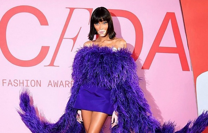 Winnie Harlow - šaty Christian Siriano