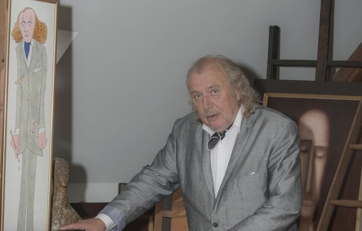 Jenom přes léto vytvořil Kristian Kodet na padesát obrazů.